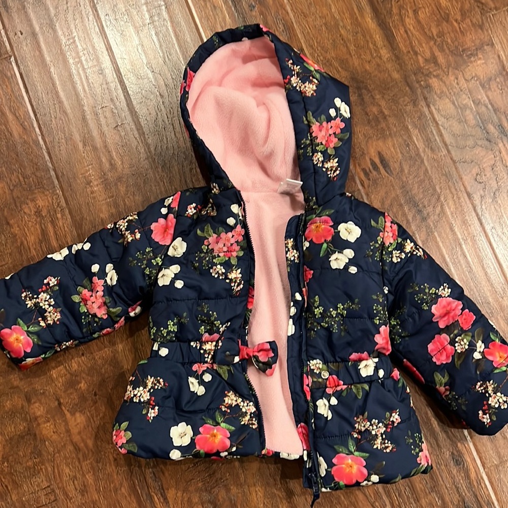 Little Me puff jacket